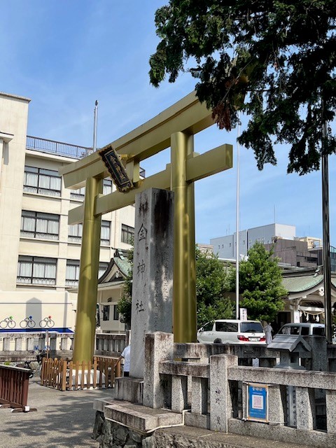 金神社鳥居